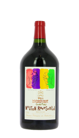 Château Mouton Rothschild 2001 Rouge Double Magnum