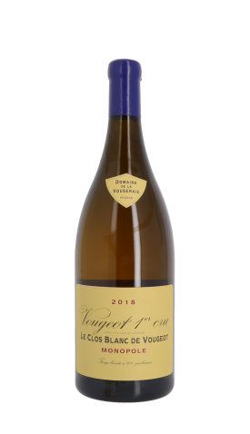 Domaine de la Vougeraie, Le Clos Blanc de Vougeot 2018 Blanc Double Magnum