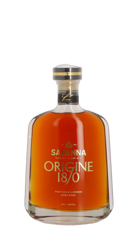 Rhum Savanna, Origine 1870 70cl