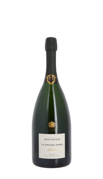 Champagne Bollinger, La Grande Année 2015 Blanc Magnum