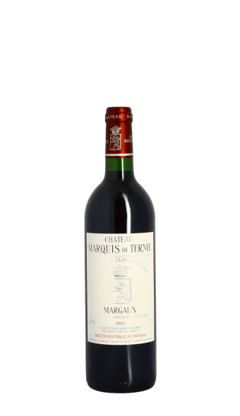 Château Marquis de Terme 2003 Rouge 75cl