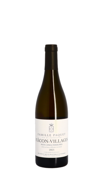 Famille Paquet, Nos Cinq Terroirs 2021 Blanc 75cl