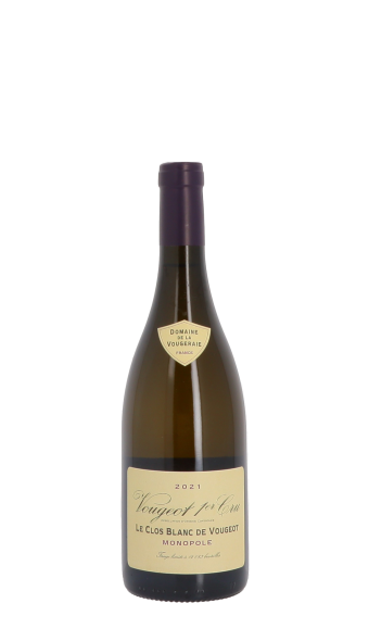 Domaine de la Vougeraie, Le Clos Blanc de Vougeot 2021 Blanc 75cl